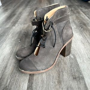 Dark brown timberland dress boot Size 6